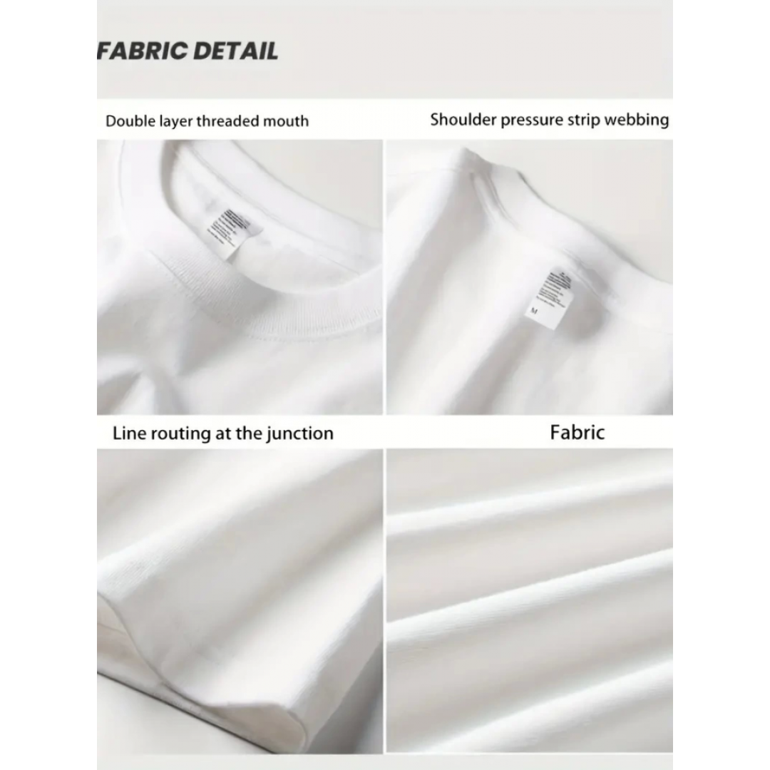 Rahat Bisiklet Yaka Tişört, Yaratıcı Karikatür Baskı - Yumuşak Polyester, Her Mevsim Giyilebilir- Beyaz - 159027 Rahat Bisiklet Yaka Tişört, Yaratıcı Karikatür Baskı - Yumuşak Polyester, Her Mevsim Giyilebilir- Beyaz - 159027
