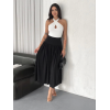 Sandy Uzun Yüksel Bel Etek - Siyah 159602 Sandy Uzun Yüksel Bel Etek - Siyah 159602