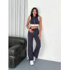 Osy Modal Yumuşak Dokulu Kumaş Tam Fermuarlı Crop Pantalon İkili Takım - Antrasit 159905 Osy Modal Yumuşak Dokulu Kumaş Tam Fermuarlı Crop Pantalon İkili Takım - Antrasit 159905