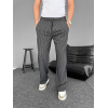 Su Yolu Çizgili Cepli Pantalon - Siyah - 160909