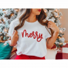 Merry Baskılı T-shirt - Beyaz 161332 Merry Baskılı T-shirt - Beyaz 161332
