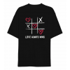 Sevgililer Günü İçin Özel Tasarım Love Always Wıns Baskılı T-shirt - Siyah 161341 Sevgililer Günü İçin Özel Tasarım Love Always Wıns Baskılı T-shirt - Siyah 161341