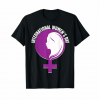 8 Mart Dünya Kadınlar Günü İçin Özel Baskılı T-shirt - Siyah 161343
