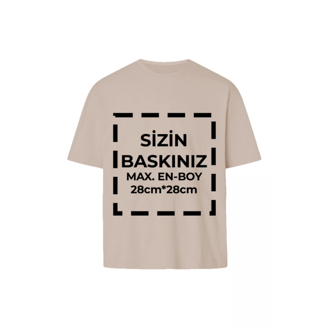 Tişört Tasarla 24/1 Kumaş - Bej - 162212 Tişört Tasarla 24/1 Kumaş - Bej - 162212