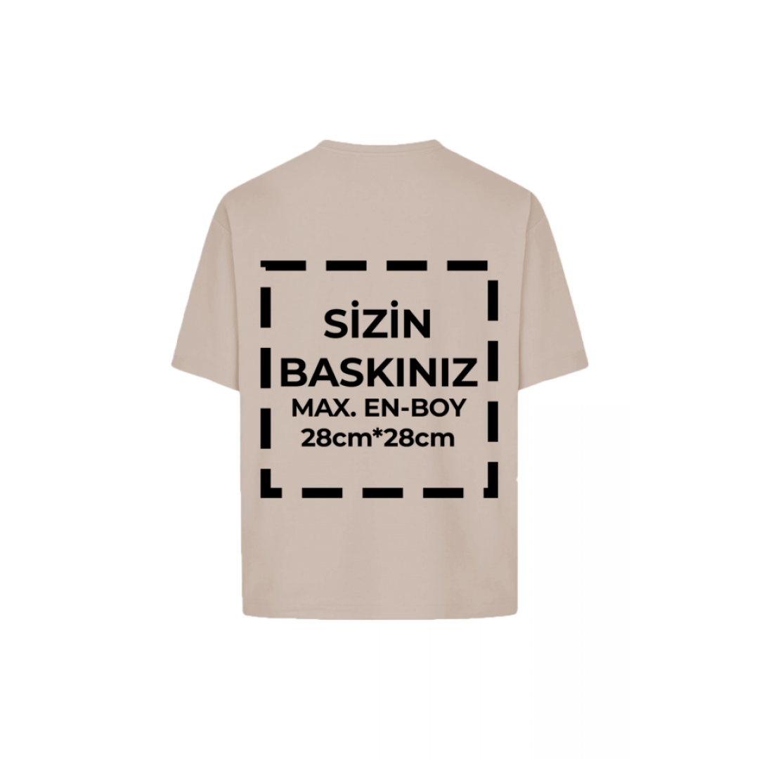 Tişört Tasarla 24/1 Kumaş - Bej - 162212 Tişört Tasarla 24/1 Kumaş - Bej - 162212