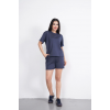 Osy Modal Yumuşak Dokulu Kumaş Bisiklet Yaka T-shirt Kısa Şort İkili Takım - Antrasit 162237 Osy Modal Yumuşak Dokulu Kumaş Bisiklet Yaka T-shirt Kısa Şort İkili Takım - Antrasit 162237