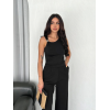 Osy Modal Yumuşak Dokulu Kumaş Bisiklet Yaka Sıfır Kol Bluz Omuz Toka Aksesuar Detaylı - Siyah - 162342 Osy Modal Yumuşak Dokulu Kumaş Bisiklet Yaka Sıfır Kol Bluz Omuz Toka Aksesuar Detaylı - Siyah - 162342